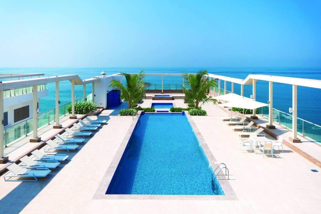 Ocean Whisper Ultra Luxe 1 Bedroom Apartment With A Private Beach - Al Marjan Island Рас ал Хайм Екстериор снимка