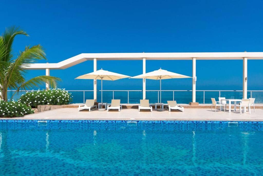 Ocean Whisper Ultra Luxe 1 Bedroom Apartment With A Private Beach - Al Marjan Island Рас ал Хайм Екстериор снимка